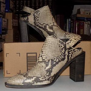 Free People Silver Storm leather EU39 US8.5-9